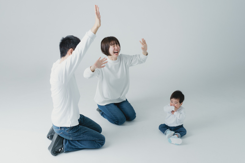 パパママも必死に