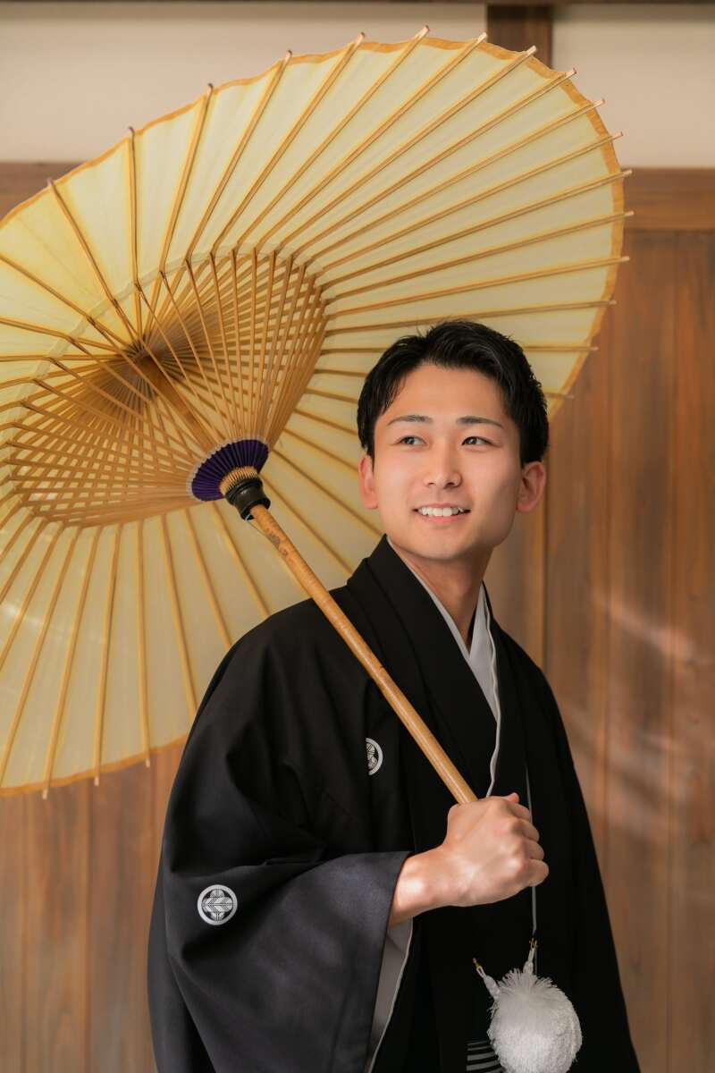 新郎様のソロカット