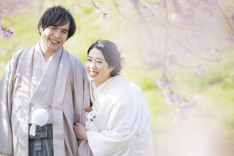 笑顔が素敵なお二人！