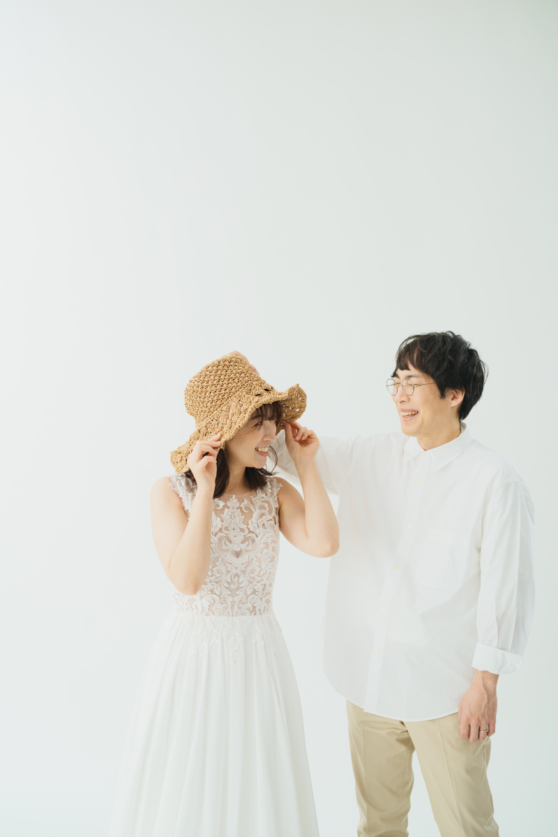 お二人らしい空気感を出しましょう！