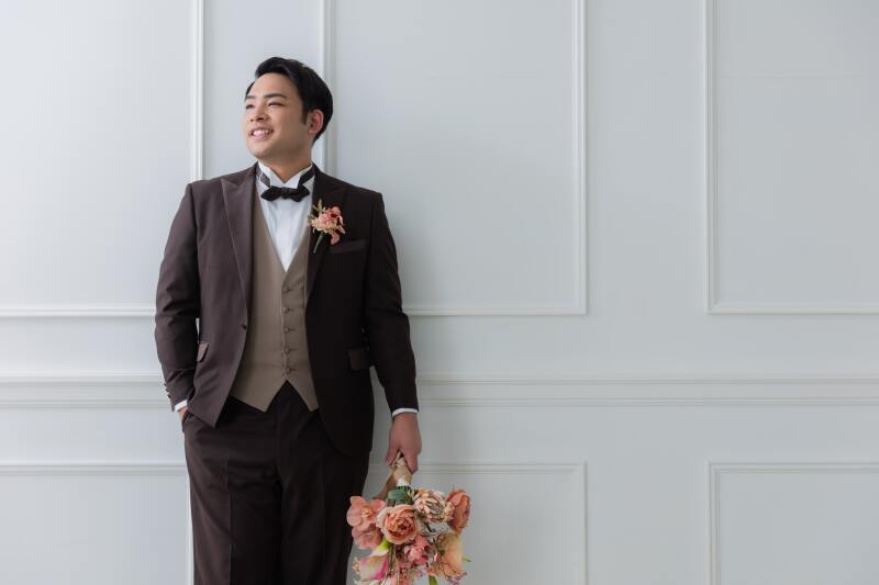 新郎様のソロカット