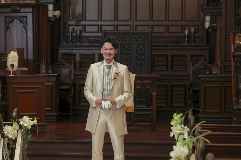 ご新郎様ソロショットその２