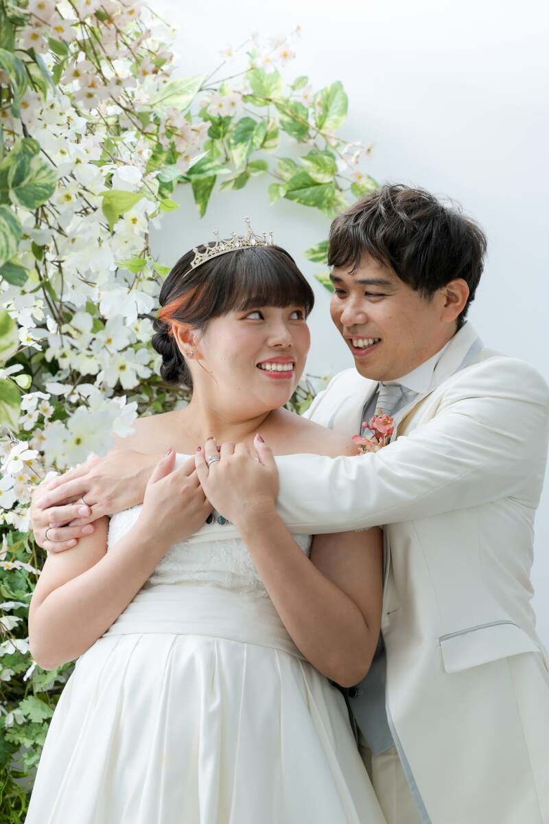 お二人の素敵な表情も