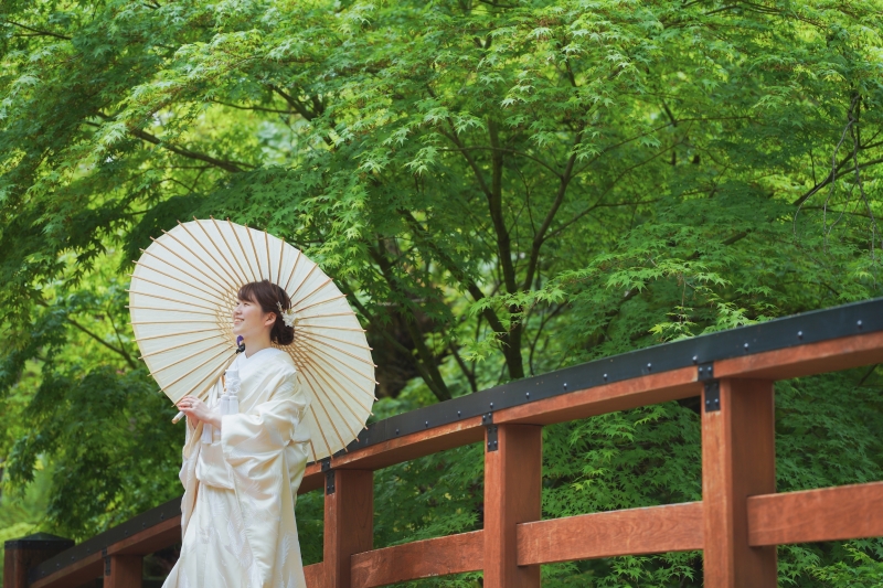 新婦様のソロカット。