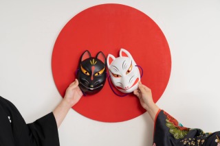 思い出のものと一緒に撮影を