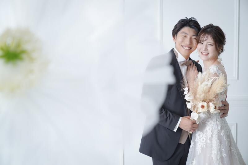 お花に負けない