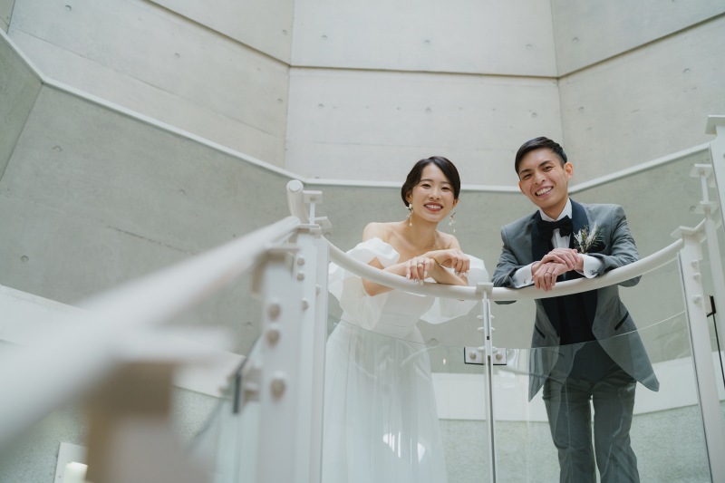 笑顔も素敵なんです