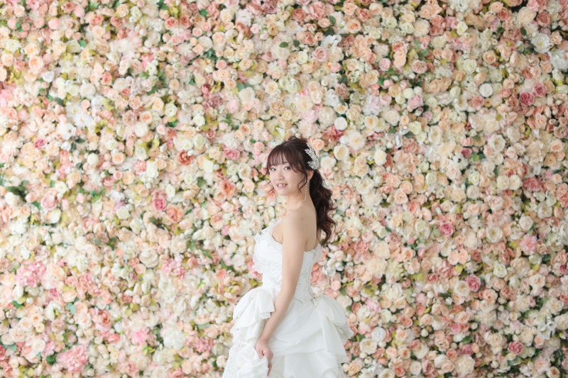 一気に華やかに