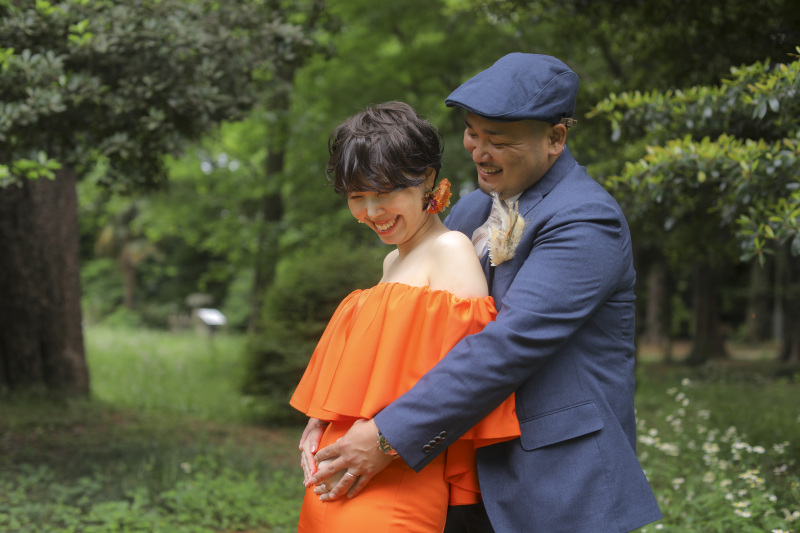 自然に囲まれて