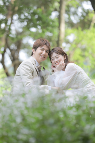 屋内庭園スタジオと洋装ロケーション！