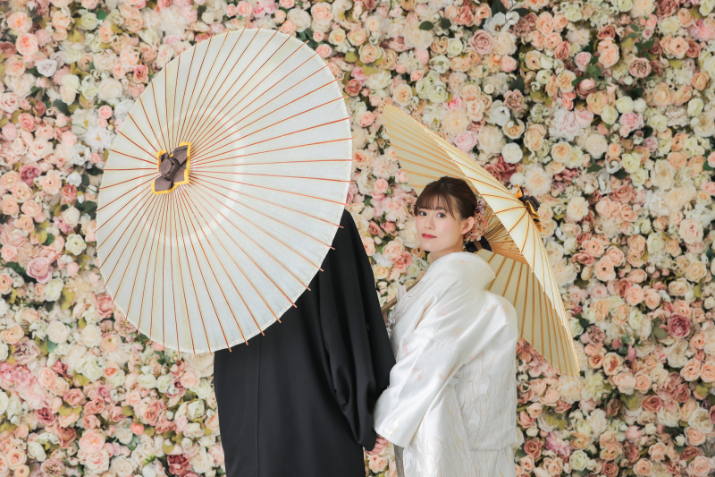 和装でハウススタジオ撮影