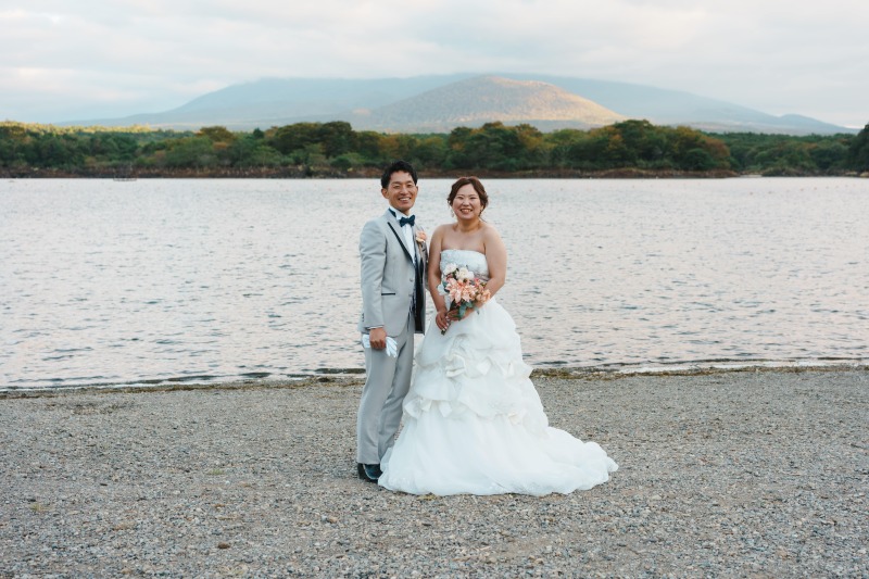 お次は、洋装で