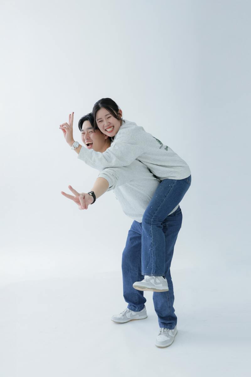 おんぶでラストカット！