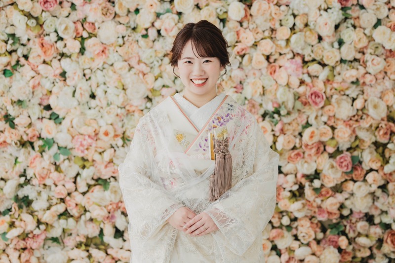 新婦様のソロカットも！