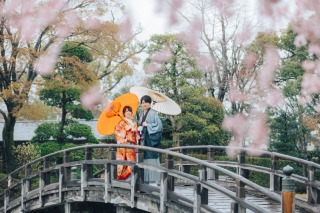 雨の日の特別な花田苑