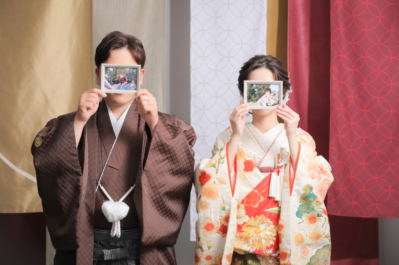 幼少期のお写真と一緒に