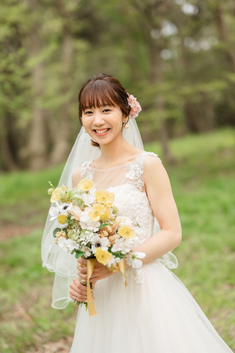 新婦様のソロカット