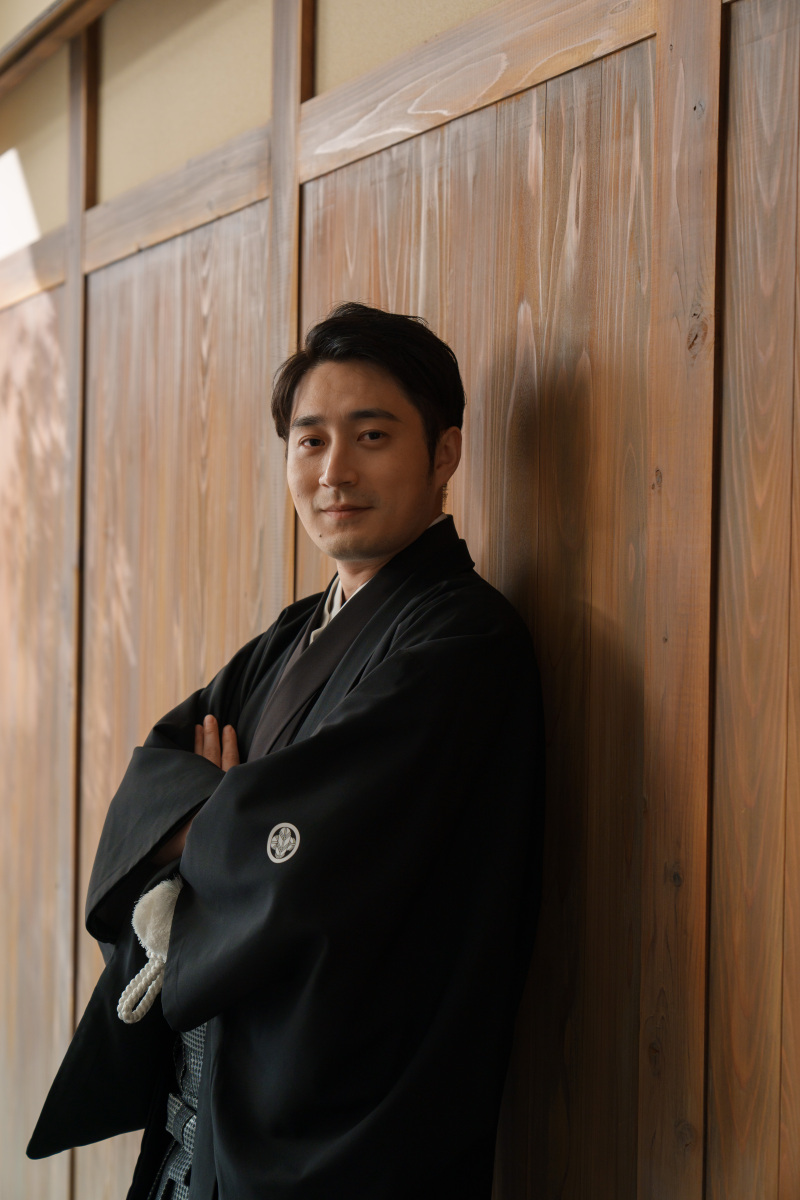 新郎さんソロカット!