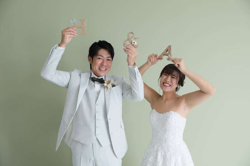 イニシャルアイテムで！