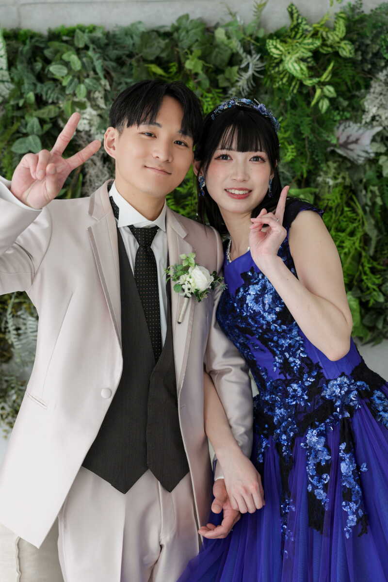 仲良くピースで締めくくり!