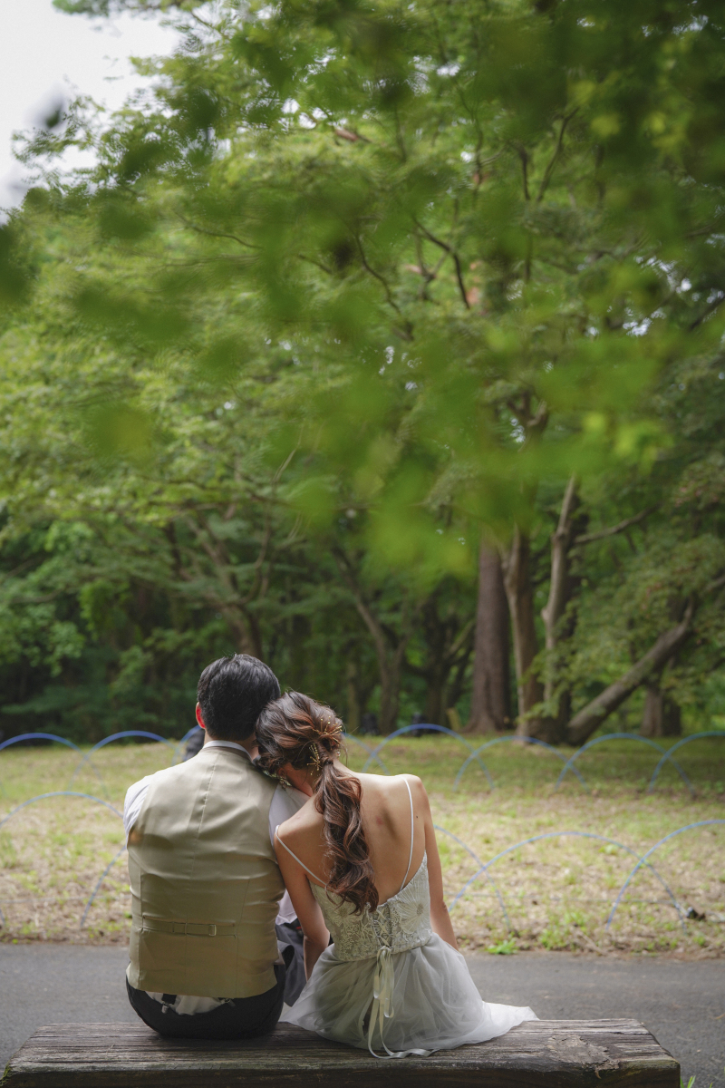 寄り添うお二人