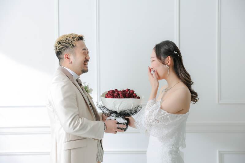 ブーケのプレゼント