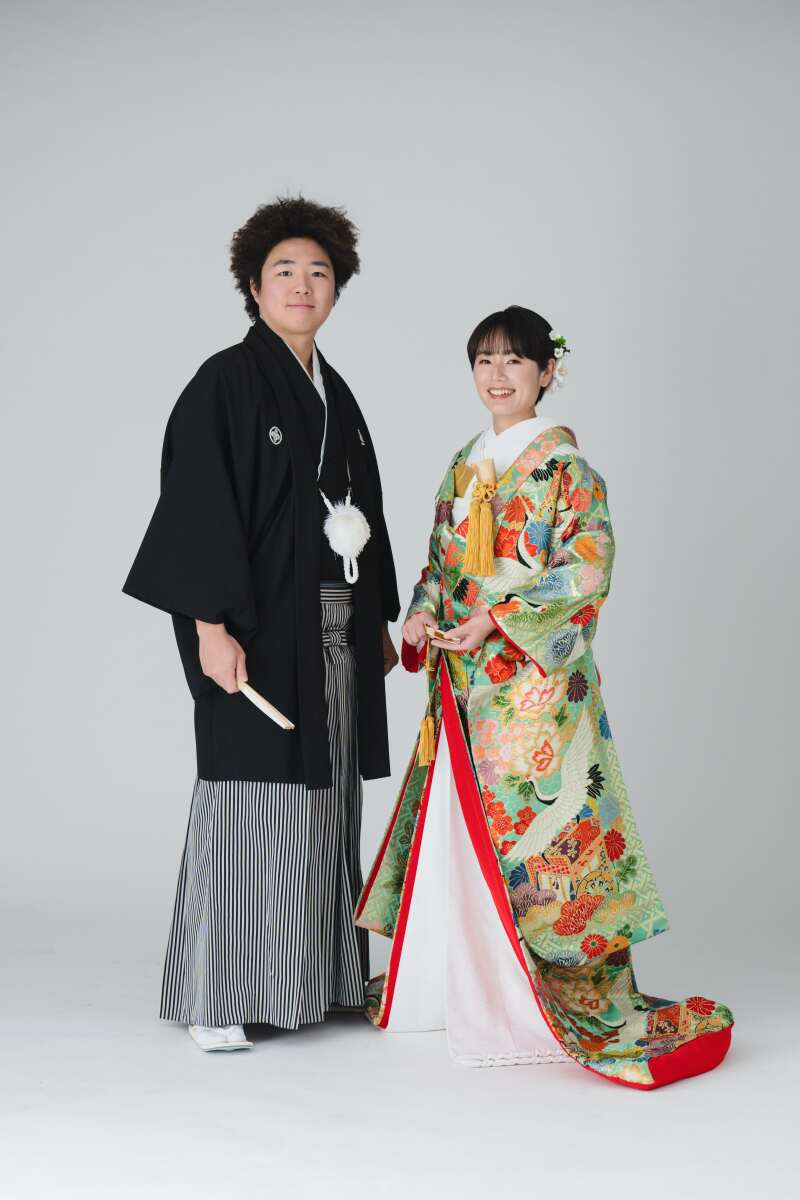 最初はかっちりと