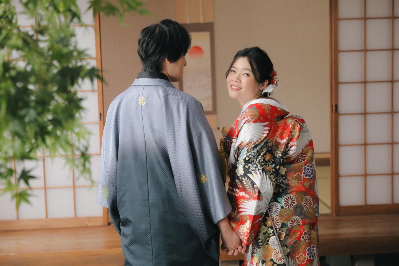 新婦様の振り向き写真！！