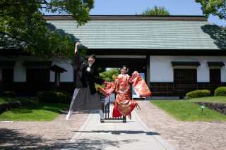 ロケーションと屋内庭園にて
