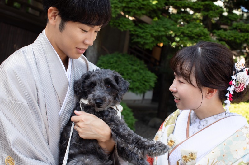 ワンちゃんとも