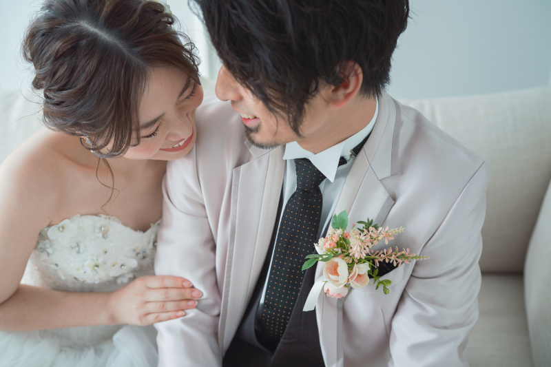 二人の距離感♡