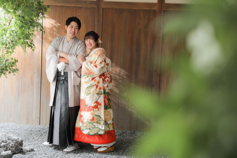 和装から撮影スタート！
