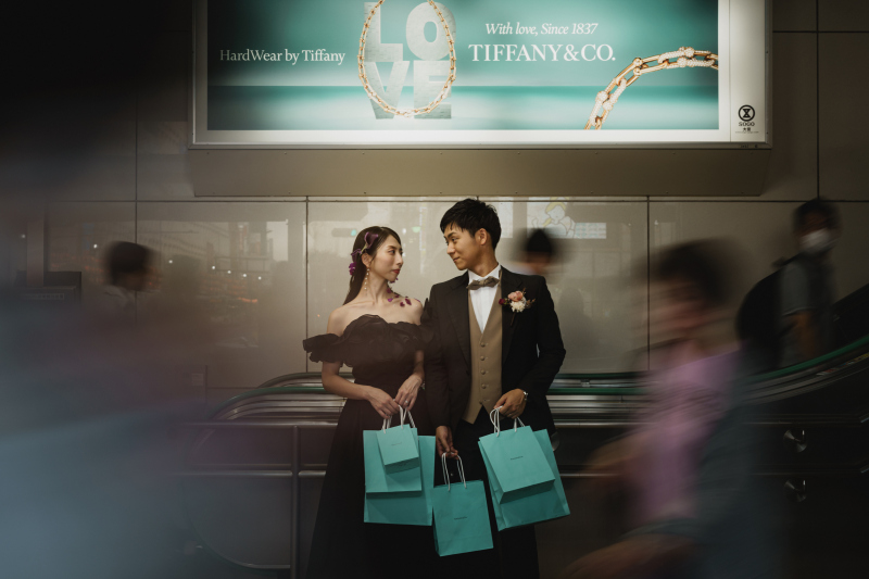 ティファニーを入れて