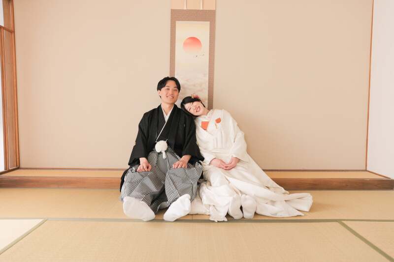 和装ラストはゆるっとリラックスで