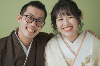 笑顔が一番と思わせてくれる二人。