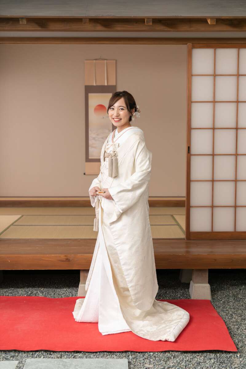 新婦様のソロカット