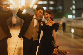 スタジオとロケーションでオシャレに！