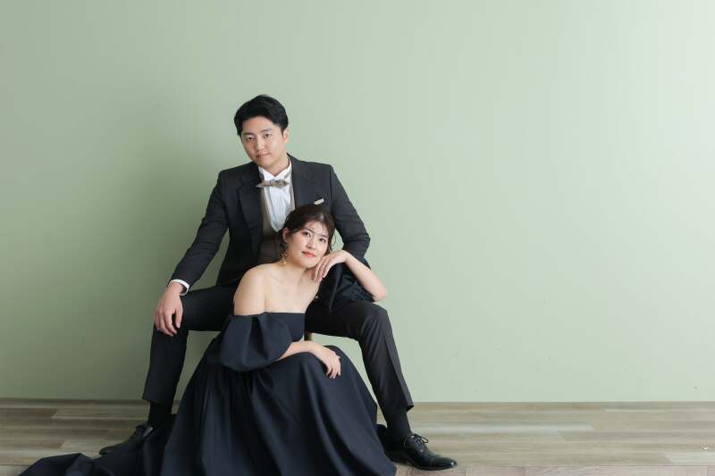 スタジを撮影で素敵なひと時を