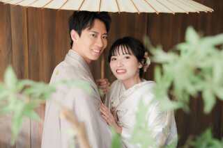 色々な背景で和装撮影！