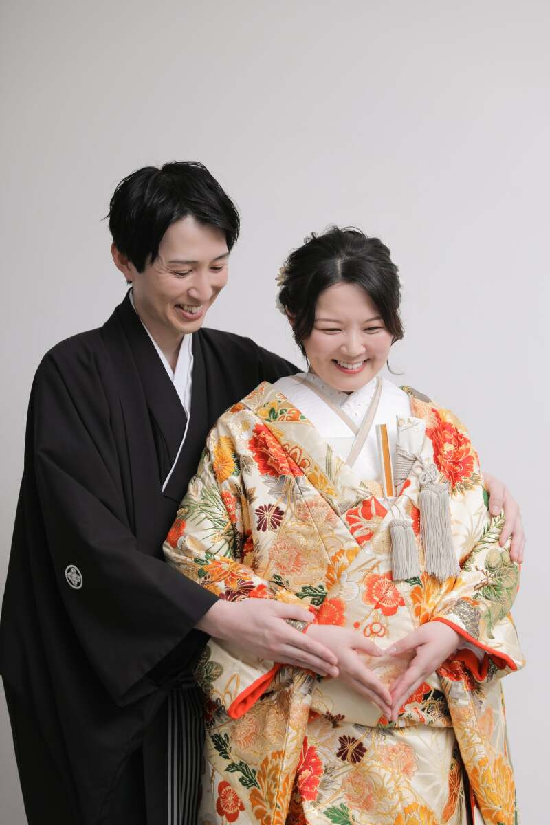 マタニティフォト風に