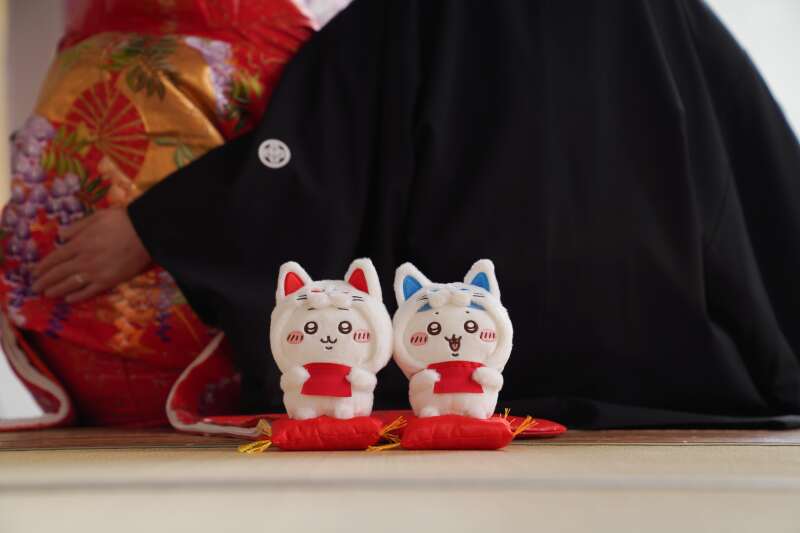 屋内庭園スタジオにて