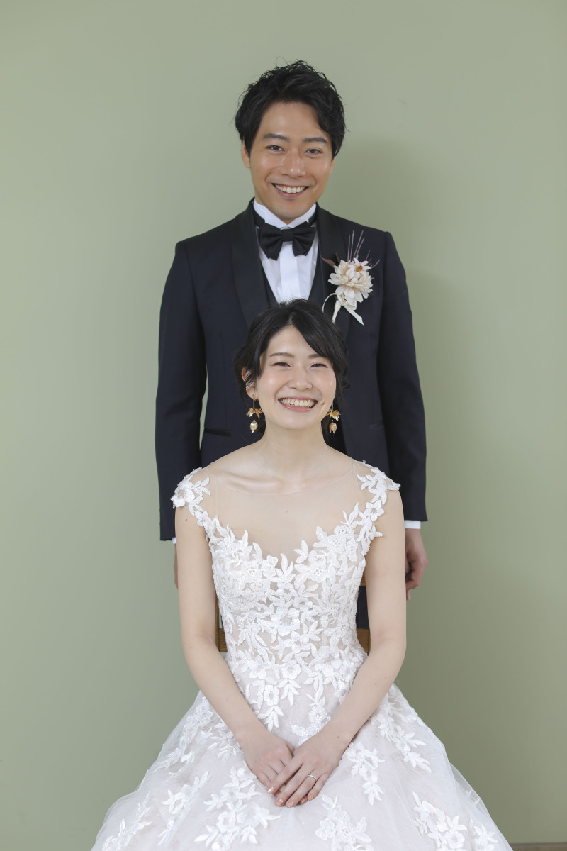 シンプルな背景でも