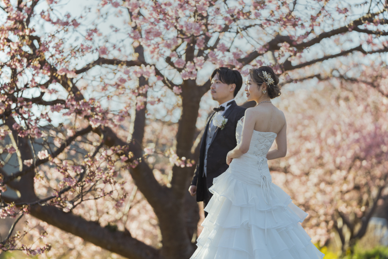 南伊豆の結婚写真