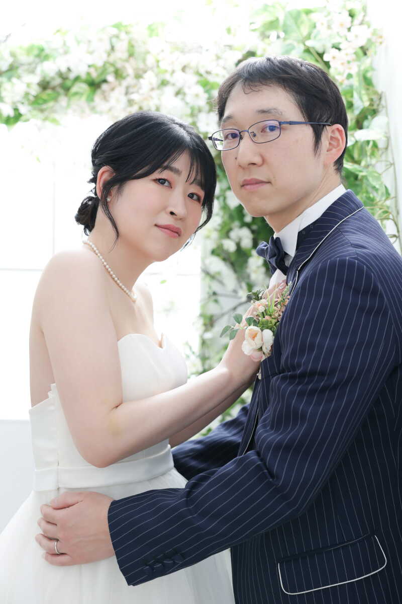 ぎゅっと寄り添って