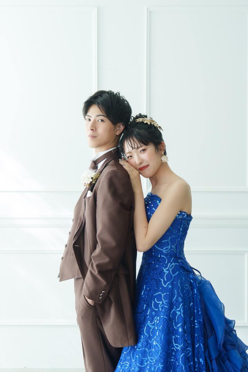 寄り添うように