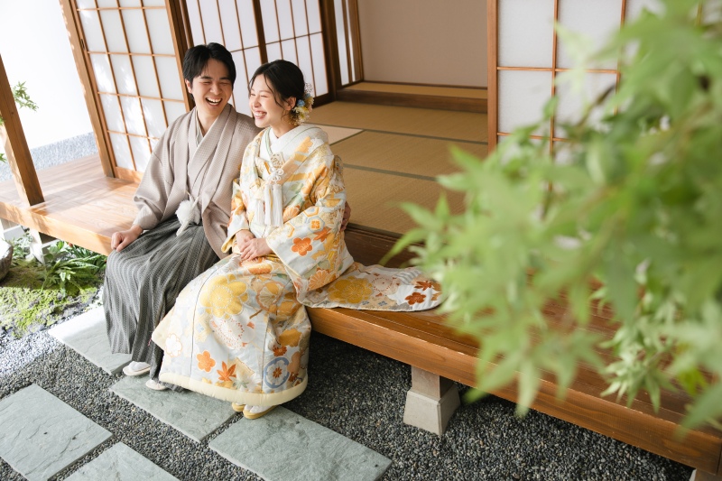 屋内庭園で楽しく撮影！