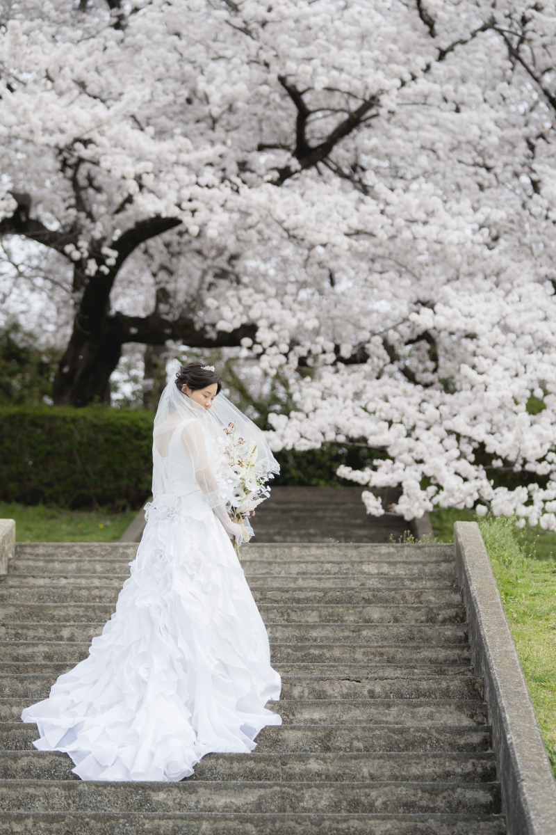 お嫁さんのソロカットも♪