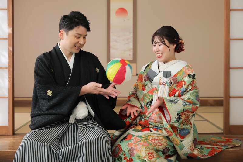 小物を使って