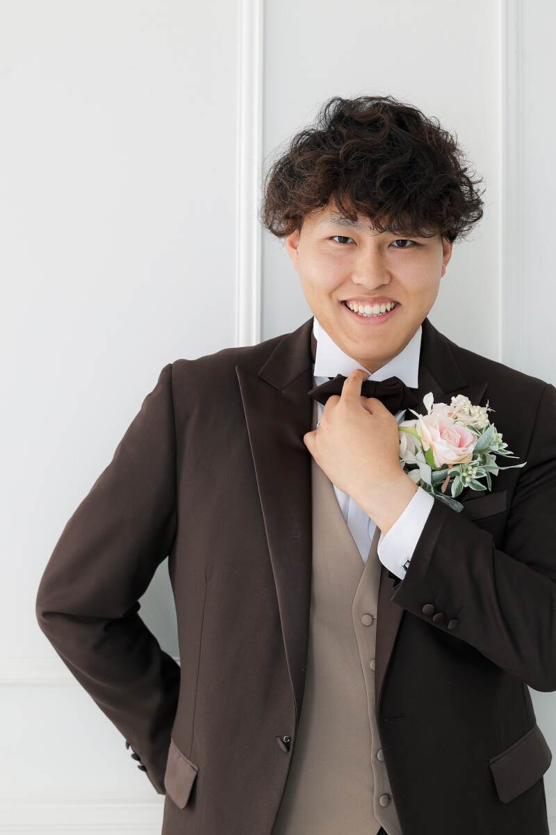 ご新郎様のソロカット
