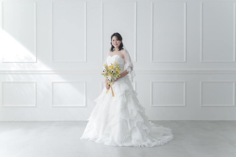 新婦様のソロカット